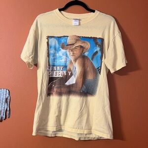Vintage Kenny Chesney tour tshirt 2004 Guitars, Toki bars M